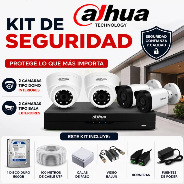 Kit CCTV x4